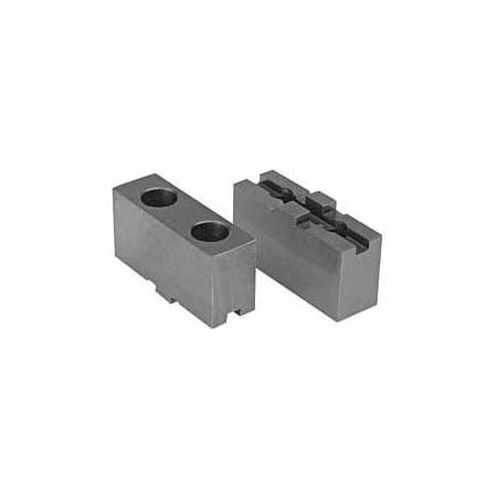 Bison Usa Corp Bison Soft Top Jaws for Scroll/Independent Chuck, 8" Chuck, 1 Piece, Import 7-884-308